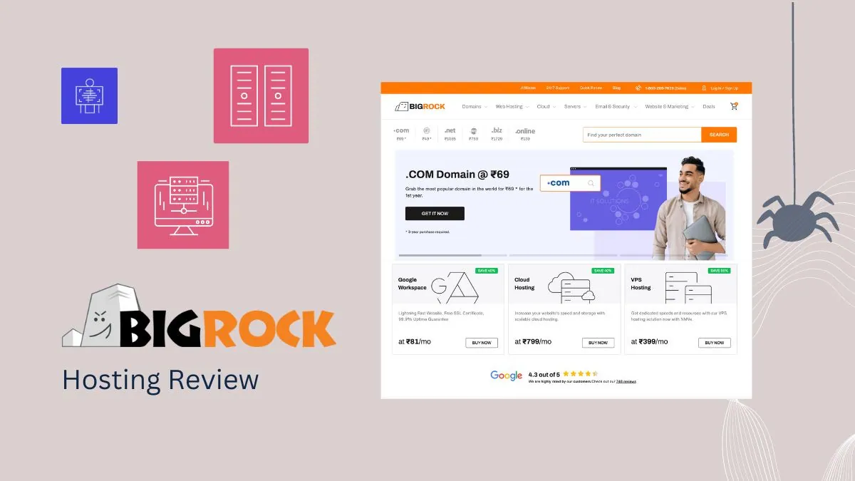 BigRock Review 2025: Is It Best To Run a Website in India?